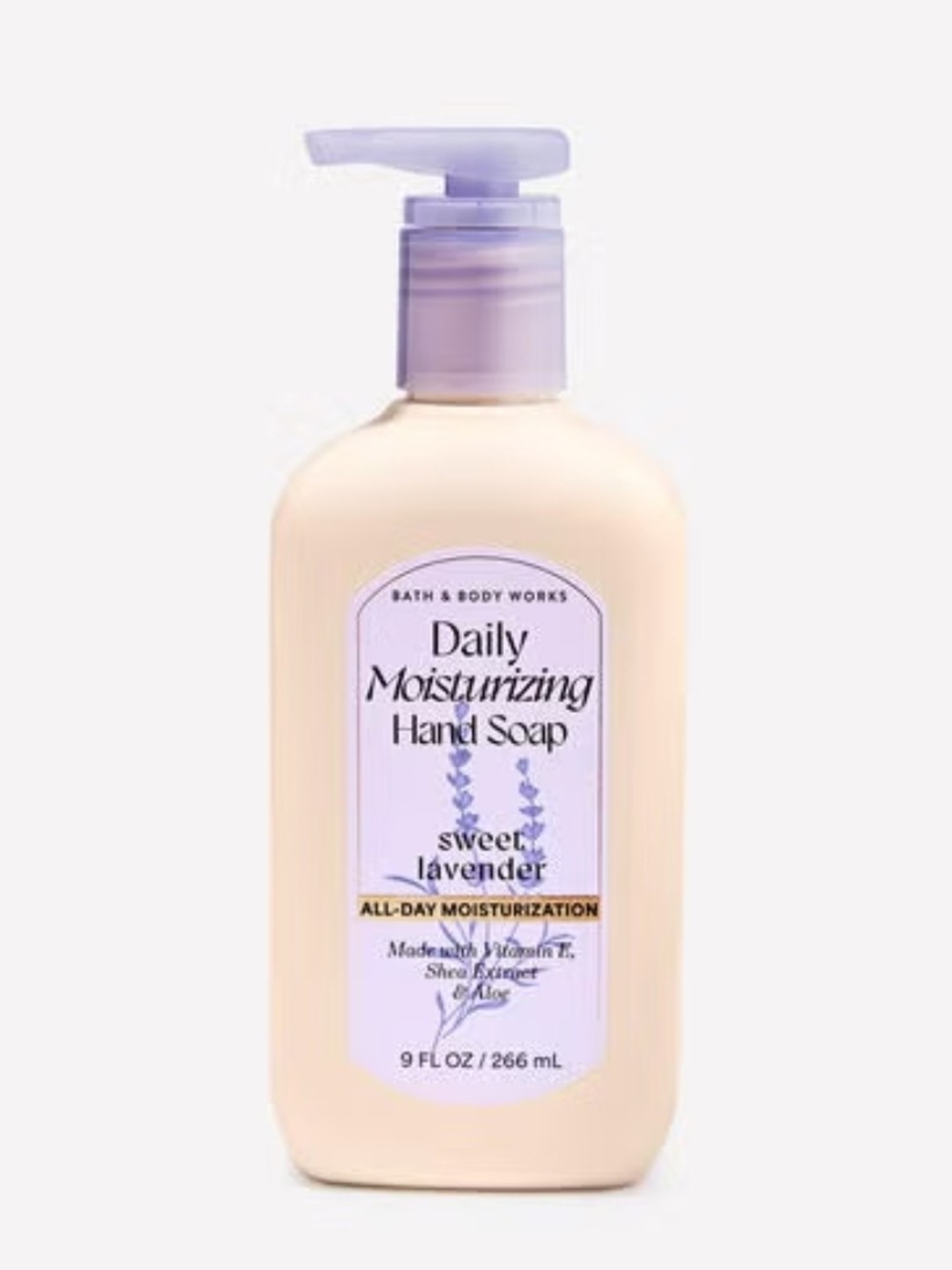 Bath & Body Works Daily Moisturizing Hand Soap — Lavender & Cream